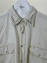 Load image into Gallery viewer, CWBY-LACED CROPPED WESERN SHIRT