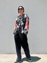 Load image into Gallery viewer, MIDNIGHT HAWAIIAN SHIRT