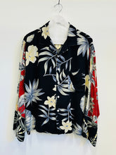 Load image into Gallery viewer, MIDNIGHT HAWAIIAN SHIRT