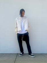 Load image into Gallery viewer, CROCHETED SHERPA-LINED JACKET