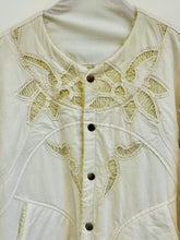 Load image into Gallery viewer, CROCHETED SHERPA-LINED JACKET