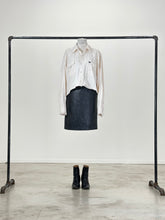 Load image into Gallery viewer, CWBY-LACED CROPPED WESERN SHIRT

