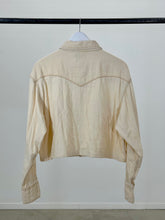 Load image into Gallery viewer, CWBY-LACED CROPPED WESERN SHIRT
