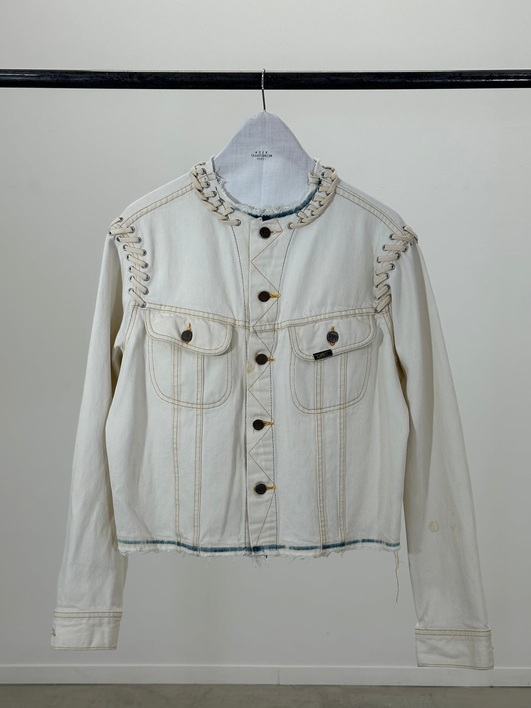 CWBY-LACED TRUCKER JACKET